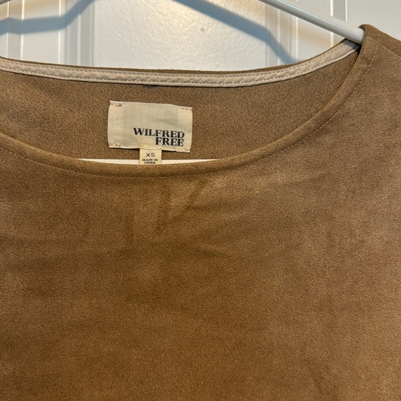 Brown suede like dress. Wilfred - Picture 2 of 8